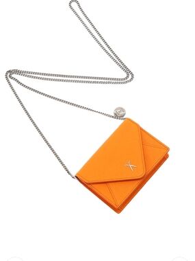 Joseph &Stacey
Easypass Amante Card Wallet With Chain Electric Orange